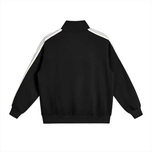 ENDURE - Contrast Side-Stripe Stand Collar  Jacket
